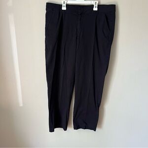 SONOMA Black Cotton Capri Pants Size 14